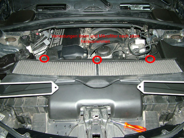 Mikrofilter bmw e36 wechseln #6